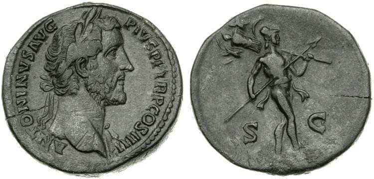 RIC 778 var Antoninus Pius, 138-161 AD