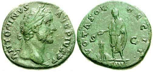 RIC 792 Antoninus Pius, AE Sestertius