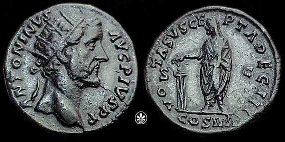 RIC 814 Antoninus Pius AE Dupondius