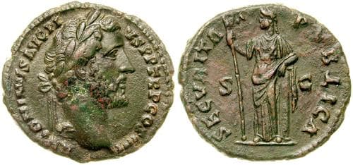 RIC 828 Antoninus Pius AE As