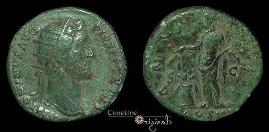 RIC 847 Antoninus Pius Dupondius, 11