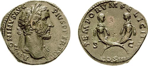 RIC 857 Sear 4236 Antoninus Pius AE Sestertius