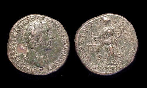 RIC 872 Sear 4195 Antoninus Pius AE Sestertius