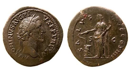 RIC 886 Antoninus Pius AE Sestertius