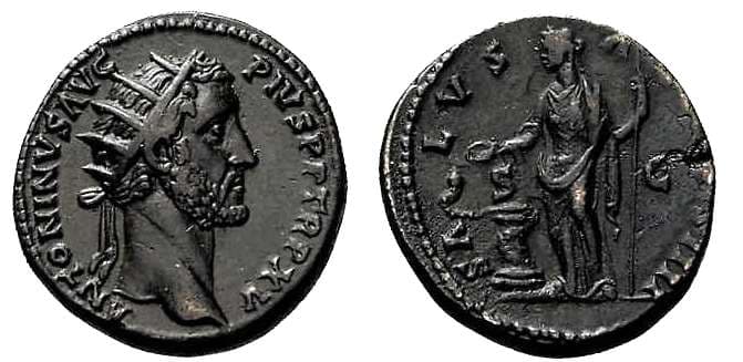 RIC 894 Antoninus Pius AE Dupondius