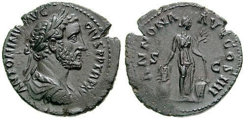 RIC 910v Antoninus Pius AE As