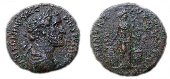 RIC 921 note Antoninus Pius, AE As