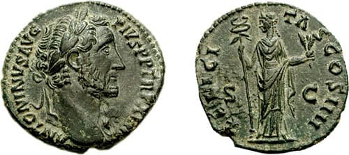 RIC 937 Antoninus Pius AE As