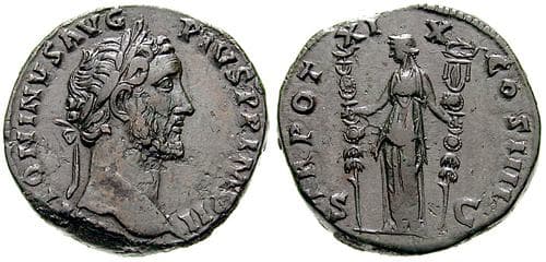 RIC 943a Sear 4248 Antoninus Pius AE Sestertius