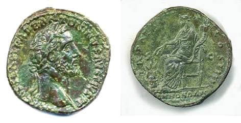 RIC 948 Antoninus Pius AE Sestertius