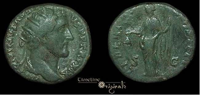 RIC 950 Sear'88 #1283 Antoninus Pius AE Dupondius