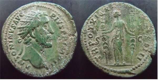 RIC 951 Antoninus Pius AE Dupondius