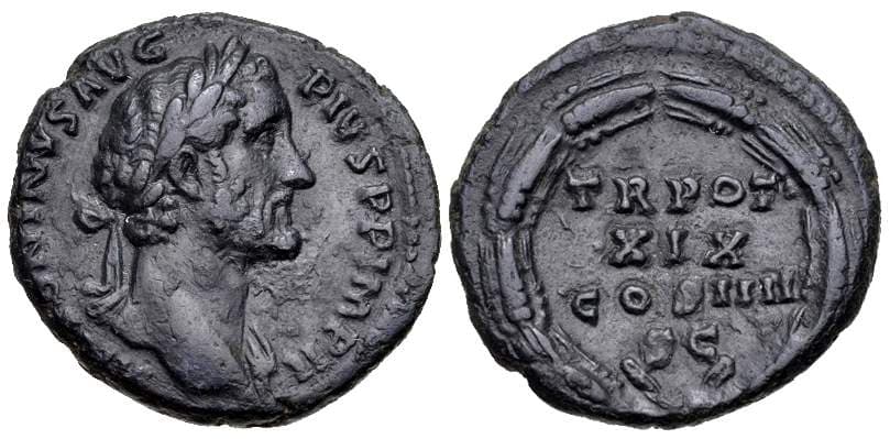 RIC 958 Antoninus Pius AE As