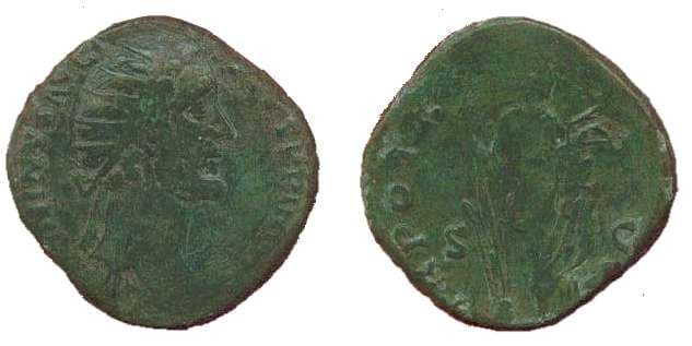 RIC 969 Antoninus Pius, AE dupondius, prob