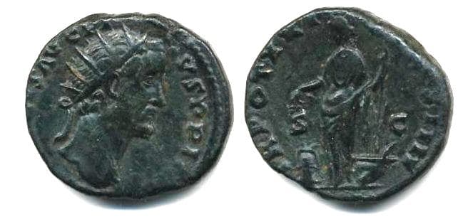 RIC 993 Antoninus Pius, AE Dupondius