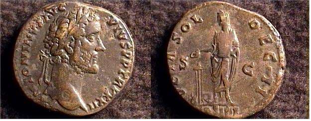 RIC 1008 Sear 4261 Antoninus Pius AE Sestertius