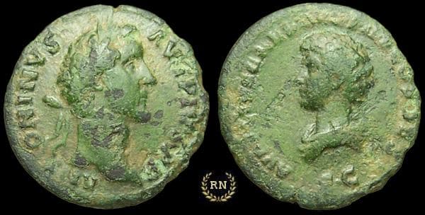 RIC 1226 Antoninus Pius and Marcus Aurelius