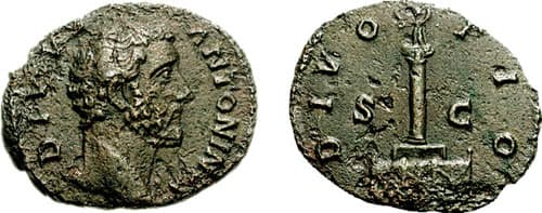 RIC 1270[aurelius] Sear 5203 Divus Antoninus Pius AE As