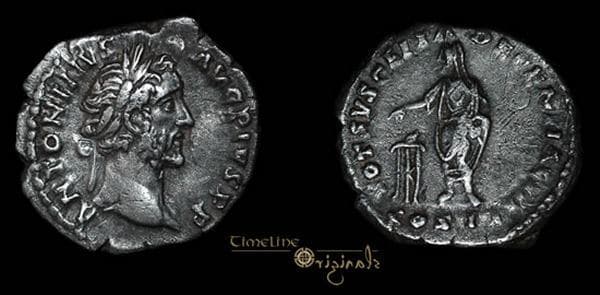 Strack 352 RIC 293 var Antoninus Pius AR Denarius