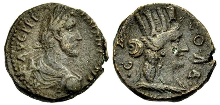Aelia- Capitolina Meshorer 21 Antoninus Pius AE25 of Aelia Capitolina, Judaea