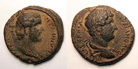 Aelia- Capitolina Meshorer 9 Antoninus Pius AE 23 mm of Aelia Capitolina (Jerusalem)