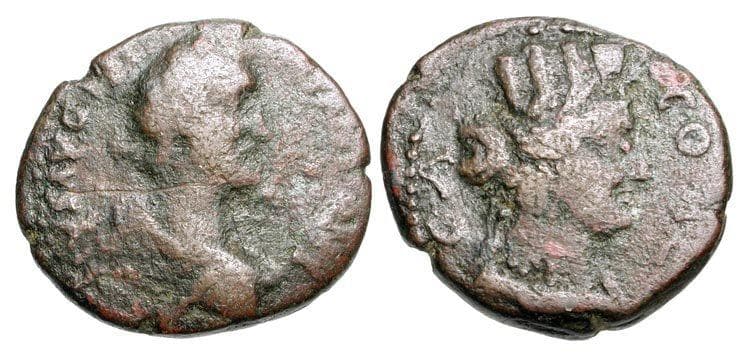 Aelia- Capitolina Rosen 11 Antoninus Pius AE22 of Aelia Capitolina