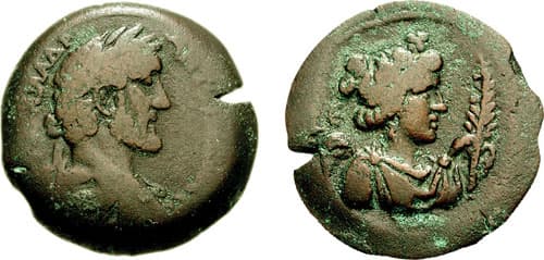 Alexandria Dattari 2691 Antoninus Pius AE Drachm of Alexandria