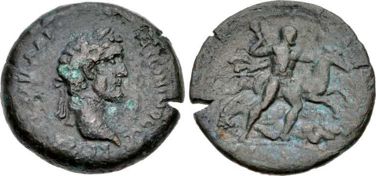 Alexandria Dattari 8505 Antoninus Pius, AE drachm of Alexandria, Egypt