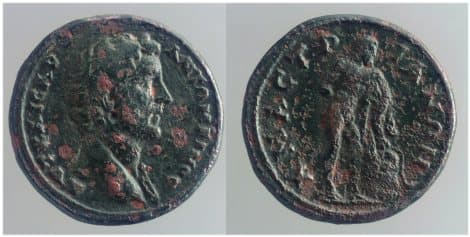 Amastris Mionnet 28 Antoninus Pius, AE27 pf Amastris, Paphlagonia