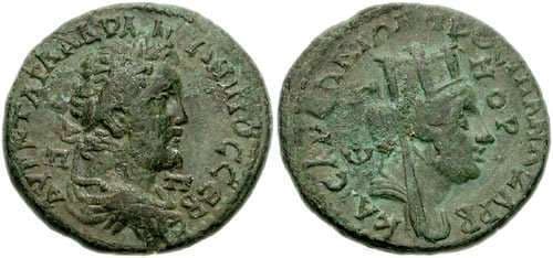 Anazarbus SNG France 2027 Antoninus Pius, AE23 of Anazarbus, dated CY 178 = 159-160 AD