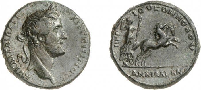 Anchialus AMNG 411 Antoninus Pius AE of Anchialus, Thrace