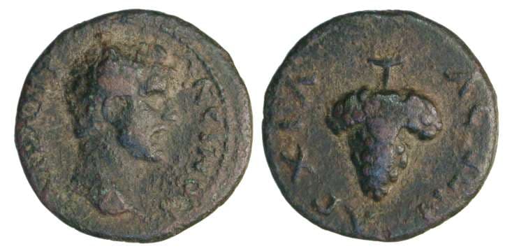 Anchialus Moushmov 2780 Antoninus Pius, AE18mm of Anchialus, Thrace