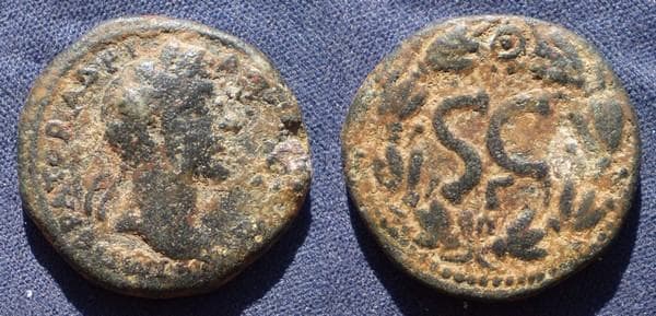 Antioch ad Orontem BMC 322 var Antoninus Pius, AE 22, Antioch, Syria