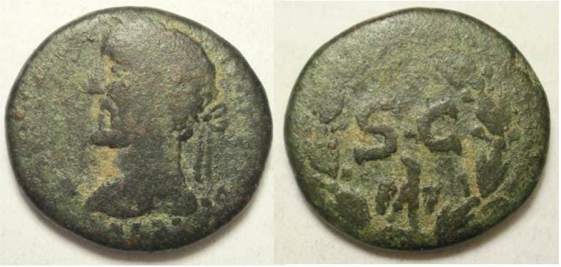 Antioch ad Orontem Butcher 314 Antoninus Pius, AE of Antioch, Syria