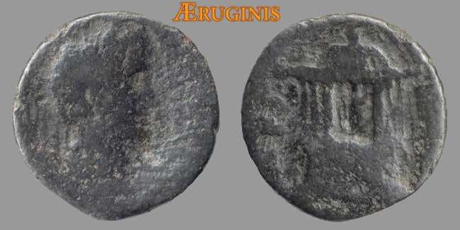 Argos Grigorova 7 Antoninus Pius, AE23 of Argos, Argolis