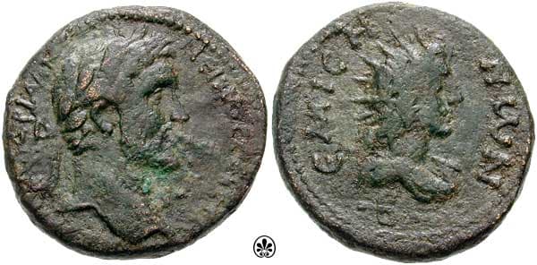Emesa BMC 8 Antoninus Pius AE 24mm of Emisa, Syria