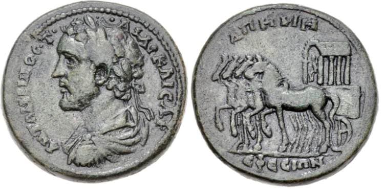 Ephesos Karwiese 228 Antoninus Pius, AE35 of Ephesos, Ionia