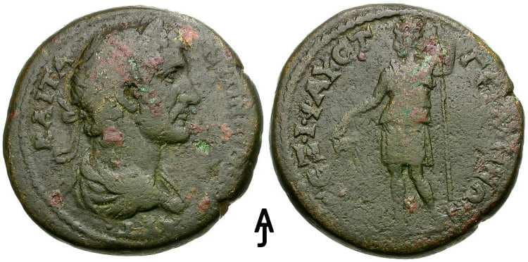 Germe Imhoof LS 2 Antoninus Pius, AE27 of Germe, Mysia