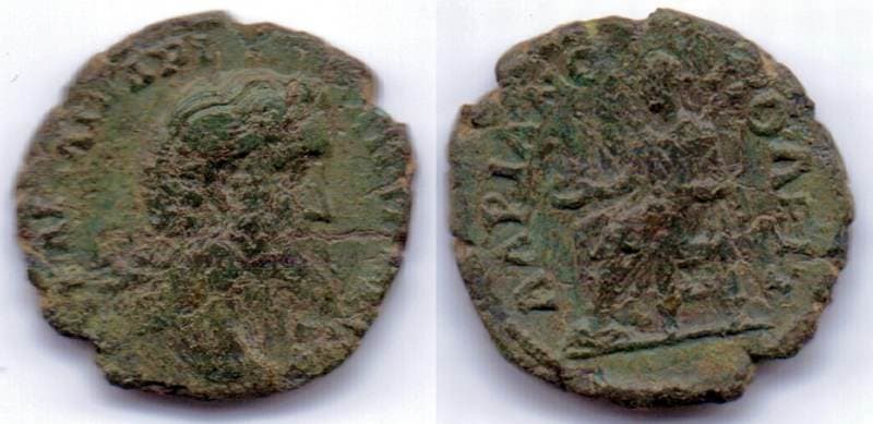 Hadrianopolis Varbanov 3150 Antoninus Pius, AE18 of Hadrianopolis, Thrace