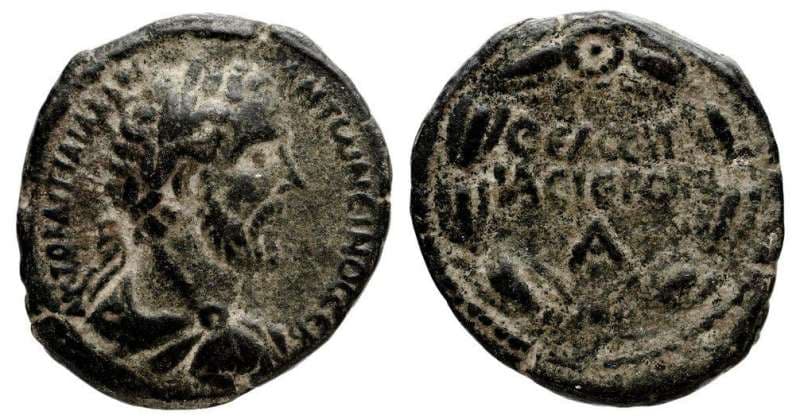 Hieropolis BMC 9 Antoninus Pius, AE 24 of Hieropolis, Syria