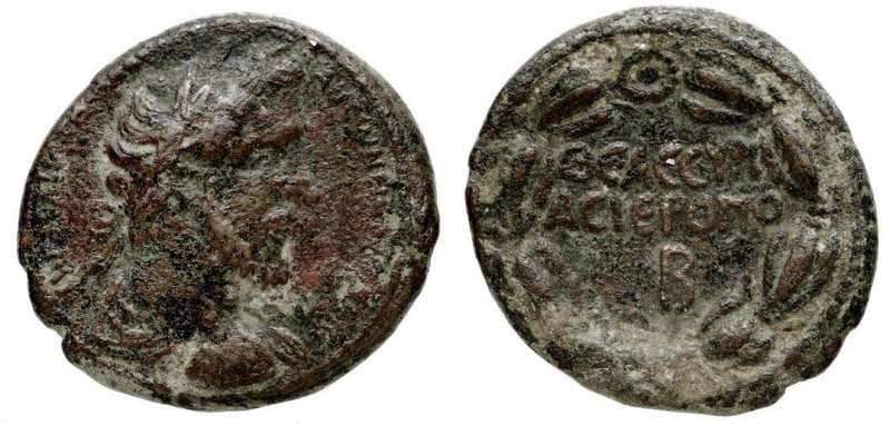 Hieropolis BMC 13 Antoninus Pius, AE 24 of Hieropolis, Syria