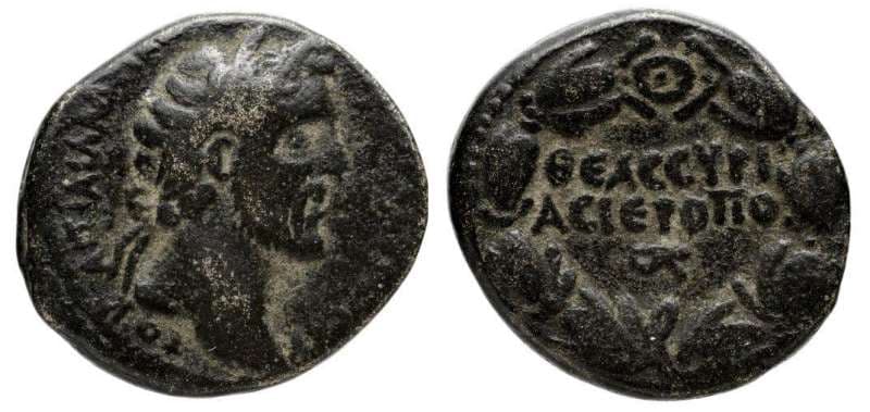 Hieropolis BMC 22 Antoninus Pius, AE 24 of Hieropolis, Syria
