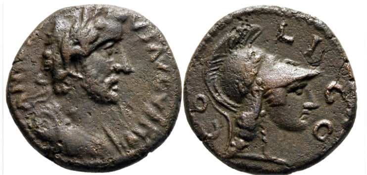 Iconium BMC 7 Antoninus Pius AE18mm of Iconium, Lycaonia