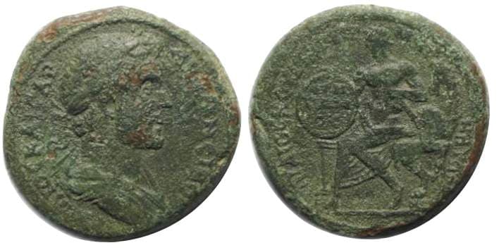 Magnesia ad Maeandrum RPC ol 11511 Antoninus Pius, AE33 of Magnesia ad Maeandrum, Ionia