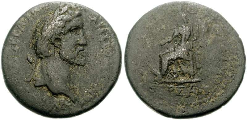 Neoclaudiopolis Dalaison 9 Antoninus Pius, AE32 of Neoclaudiopolis, Paphlagonia