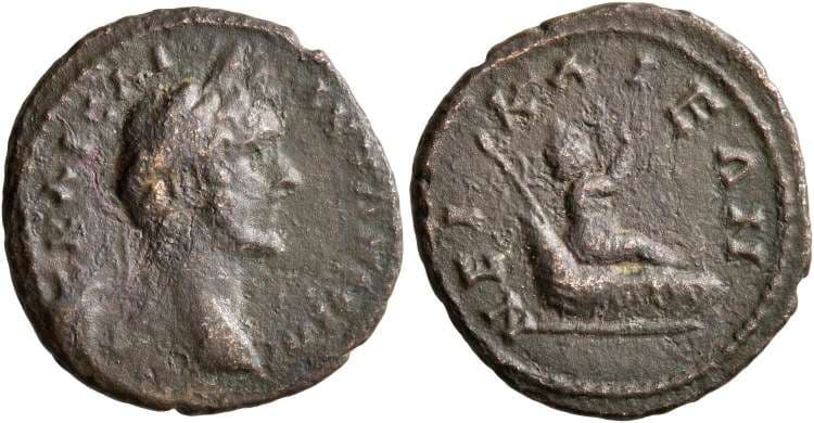 Nicaea RecGen 79 Antoninus Pius, AE19 of Nicaea, Bithynia