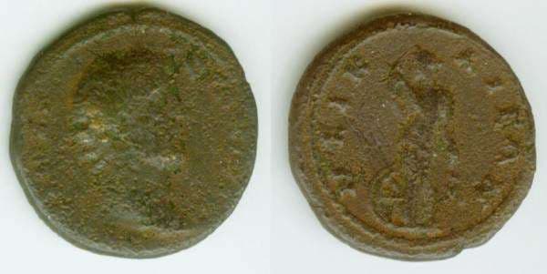 Nicaea SNG vA 7021 Antoninus Pius, AE23 of Nicaea, Bithynia