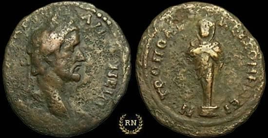 Nicomedia RecGen 66 Antoninus Pius, AE 19 of Nicomedia, Bithynia