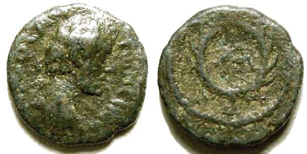 Nicopolis (Epeirus) BMC 25 Antoninus Pius, AE19 of Nicopolis, Epeirus