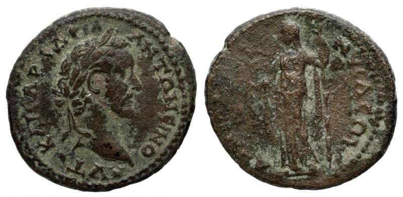 Nysa Regling 75 Antoninus Pius, AE23 of Nysa, Lydia